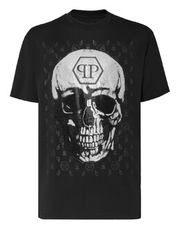 Philipp Plein: Чёрная футболка  Skull