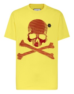 Philipp Plein: Жёлтая футболка  Skull