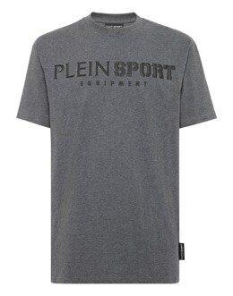 Plein Sport: Серая футболка 