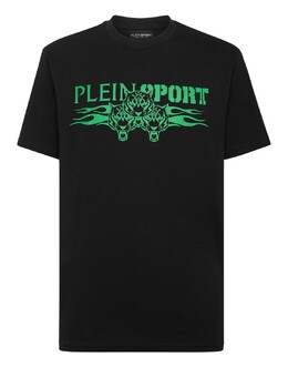 Plein Sport: Чёрная футболка 
