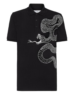 Philipp Plein: Чёрная рубашка  Snake