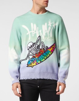 Philipp Plein: Многоцветный свитер 