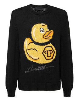 Philipp Plein: Свитер с вышивкой 