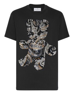 Philipp Plein: Чёрная футболка  Teddy Bear