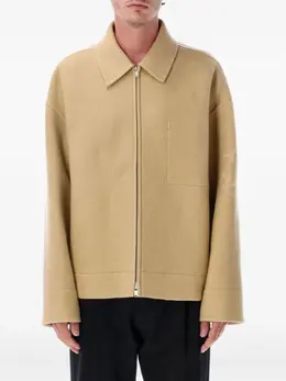 Jil Sander: Бежевая куртка 