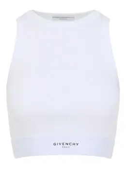 Givenchy: Белый топ 