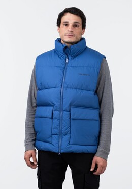 Carhartt WIP: Синий жилет 