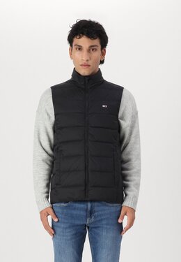 Tommy Jeans: Чёрный жилет 