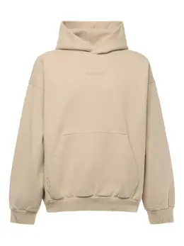 Balenciaga: Бежевая толстовка 