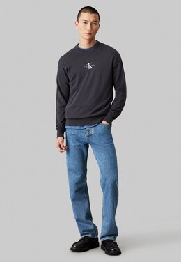Calvin Klein Jeans: Тёмный свитер 