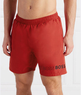 BOSS: Красные шорты 