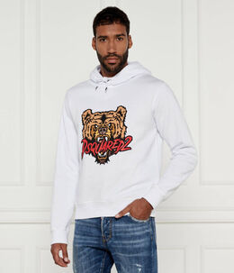 Dsquared2: Белая толстовка 