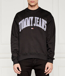 Tommy Jeans: Чёрная толстовка 