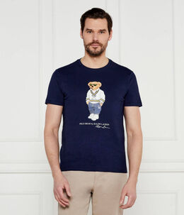 Polo Ralph Lauren: Синяя футболка 