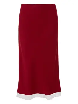 Victoria Beckham: Кружевная юбка 