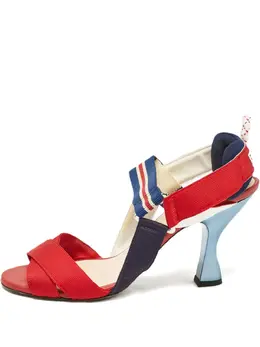 Fendi Pre-Owned: Красные босоножки 