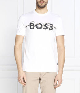 BOSS: Белая футболка 