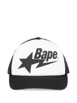 A BATHING APE®: Чёрная кепка 