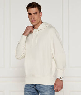 Calvin Klein Jeans: Белый свитер 