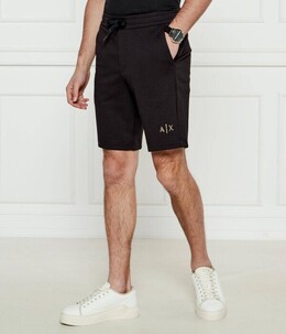 Armani Exchange: Чёрные шорты 
