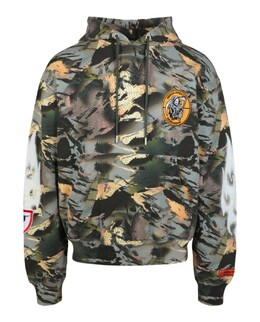 Heron Preston: Зелёная толстовка 