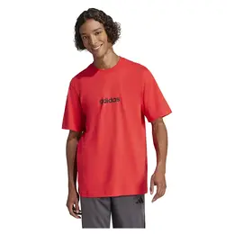 Adidas: Красная футболка  Essentials