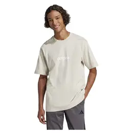 Adidas: Бежевая футболка  Essentials