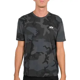 Alpha Industries: Чёрная футболка 