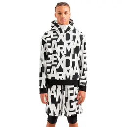 Armani Exchange: Чёрная толстовка 