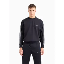 Armani Exchange: Чёрная толстовка 