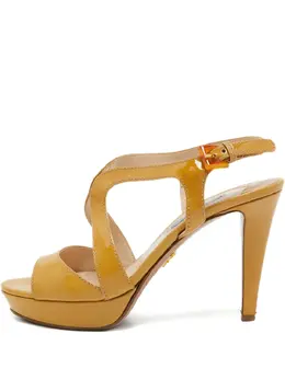 Prada Pre-Owned: Бежевые сандалии 