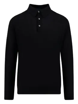 Kiton: Поло с длинным рукавом 