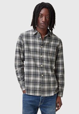 Allsaints: Серая рубашка 