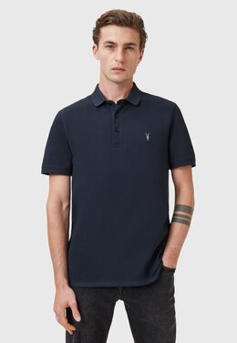 Allsaints: Синяя рубашка  Reform