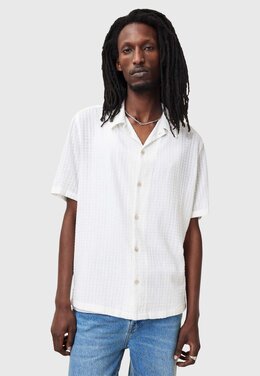 Allsaints: Белая рубашка 