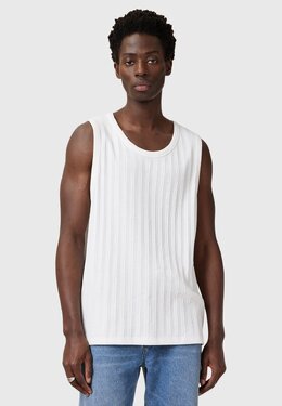 Allsaints: Белая футболка 