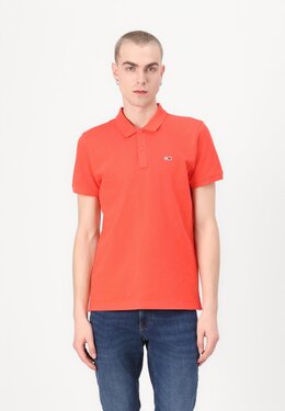 Tommy Jeans: Красная рубашка 