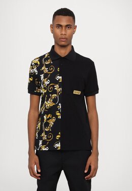 Versace Jeans Couture: Чёрная рубашка 