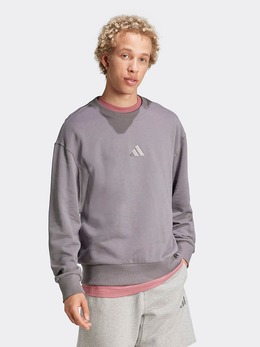 Adidas: Серая толстовка 