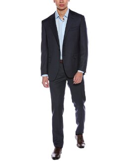 Canali: Серый костюм 