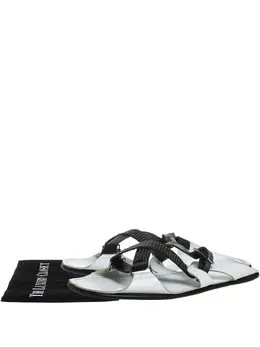 Versace Pre-Owned: Белые сандалии 