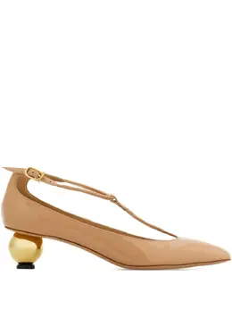 Ferragamo: Светлые туфли 