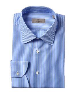 Canali: Синяя рубашка 