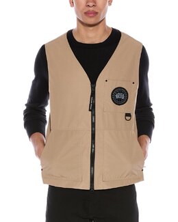 Canada Goose: Коричневый жилет 