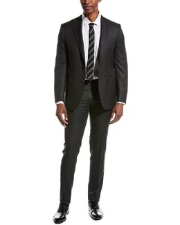 Canali: Чёрный костюм 