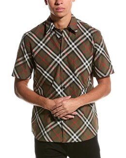 Burberry: Рубашка в клетку 