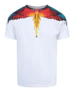 Marcelo Burlon: Футболка  Wings с принтом