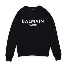 Balmain: Чёрная толстовка 