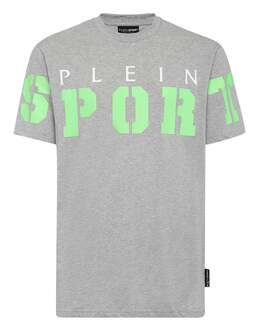 Plein Sport: Серая футболка 