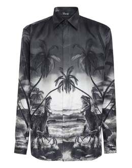 Philipp Plein: Шёлковая рубашка 
